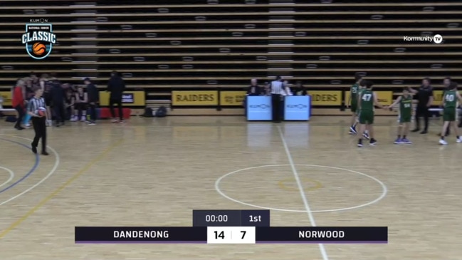 Replay: National Junior Classic - Dandenong v Norwood (U16 boys)