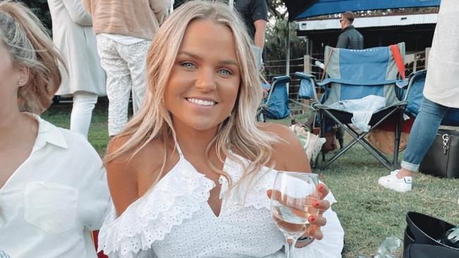 Off duty police woman Jasmine Maree Gundry was caught drink driving after she left a work function at Ipswich where she had drank three wines. Picture: Facebook