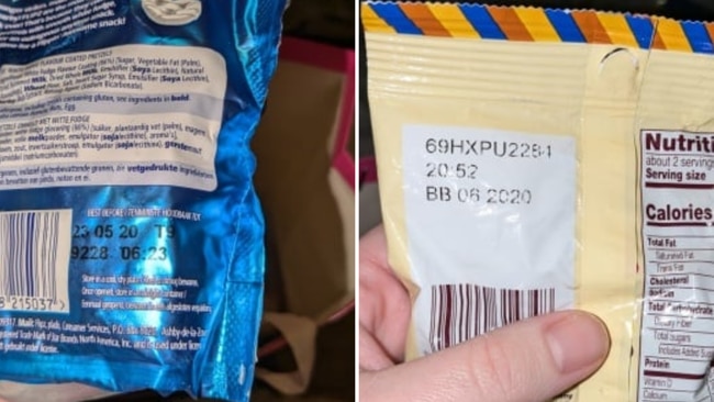 The expired chocolate. Image: MumsNet