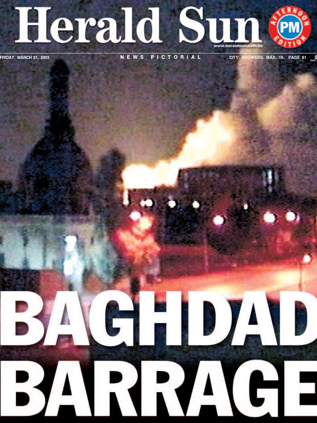 March 21, 2003 — US President George Bush presented it as the ‘shock and awe’ war to rid Iraq of weapons of mass destruction amassed by Saddam Hussein.