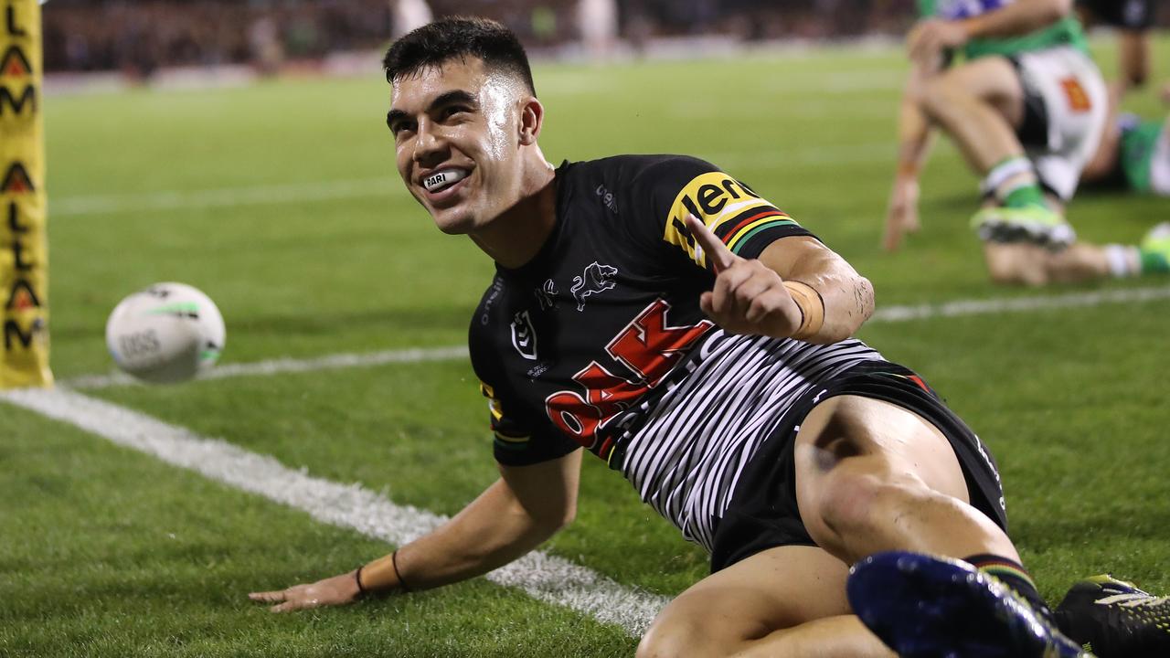 Charlie Staines has struggled to force his way into Penrith’s top side this season. Picture: Mark Kolbe/Getty Images