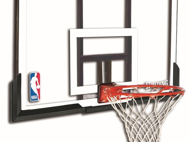 The Spalding basketball backboard has been recalled due to safety concerns. Picture: ACCC