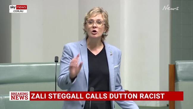 Zali Steggall labels Peter Dutton ‘racist’ in fiery debate