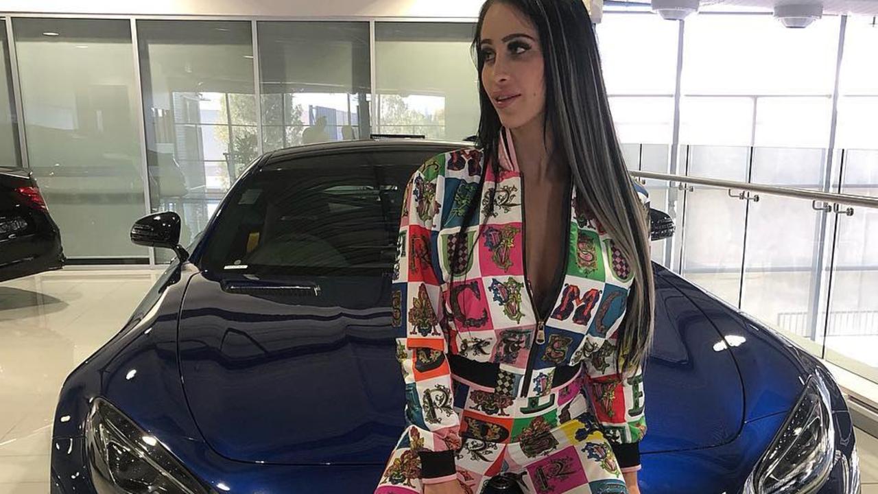 Margarita Tomovska is a big car fan. Picture: Instagram (instagram.com/margaritatomovska)