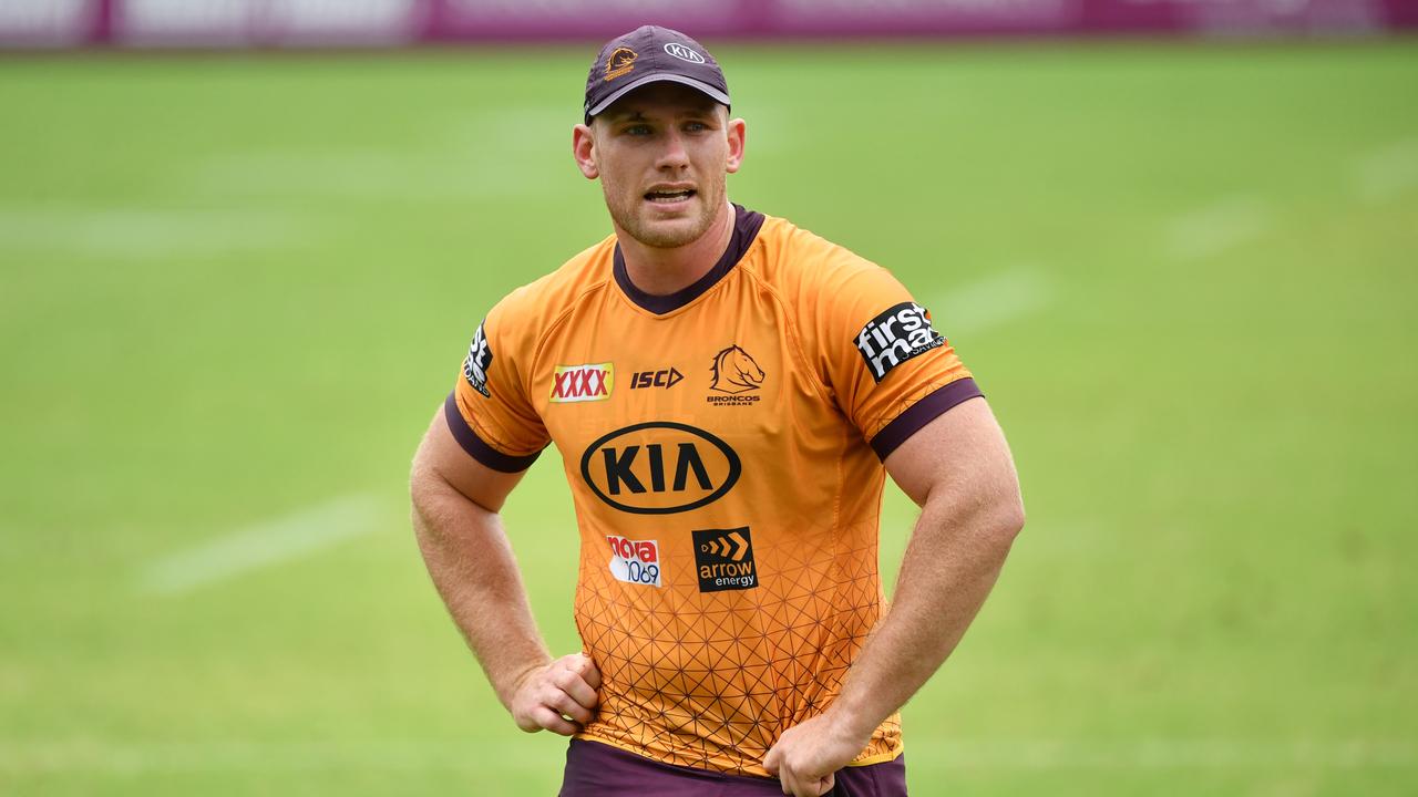 Broncos player Matt Lodge.