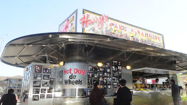 Just like the Fennell St carpark, Harry's Cafe de Wheels had to go to make way for the light rail.