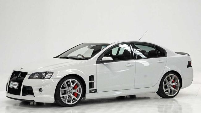 A 2009 HSV W427 Commodore with its odometer showing just 55,925km sold for $98,000.