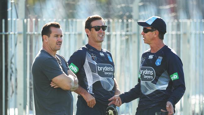 Andrew Johns, pictured with brother Matty, believes the NRL needs a 12-team competition.