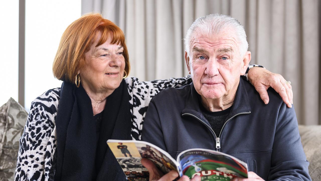 George Piggins and his wife Noelene played a huge part in saving Souths.