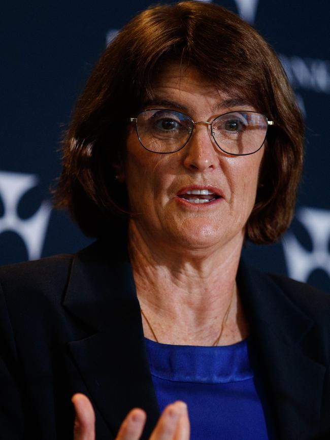 Reserve Bank governor Michele Bullock. Picture: Nikki Short