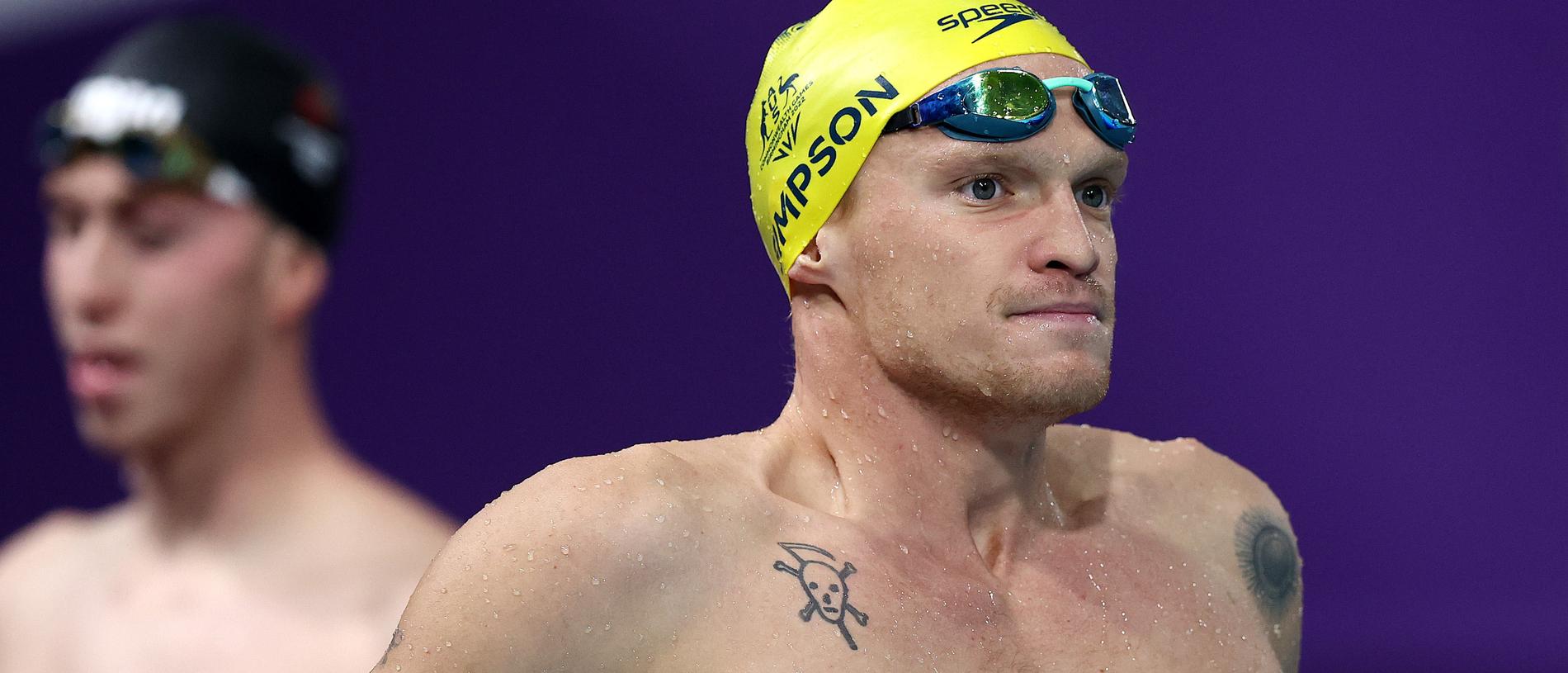Commonwealth Games 2022 Cody Simpson swimming relays for Australian team in Birmingham