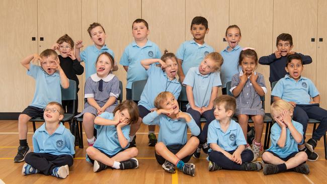 Oberon Primary School Prep V Back L-R, Rodney Weston, Zac Johnson, Ashton Robertson, Kriday Maulikumar Patel, Siena Lowden, Hadi Kazemi Kafrani Middle L-R, Caleb Bailey, Eloise Kafieris, Narlah Lovett, Mia Tribe, Helena Dibaji, Yuvan Mishra Front L-R, Maisson Powley, Sophie Beard, William Goldsmith-Peake, Archie Buschstone, Tyler Javni-Read