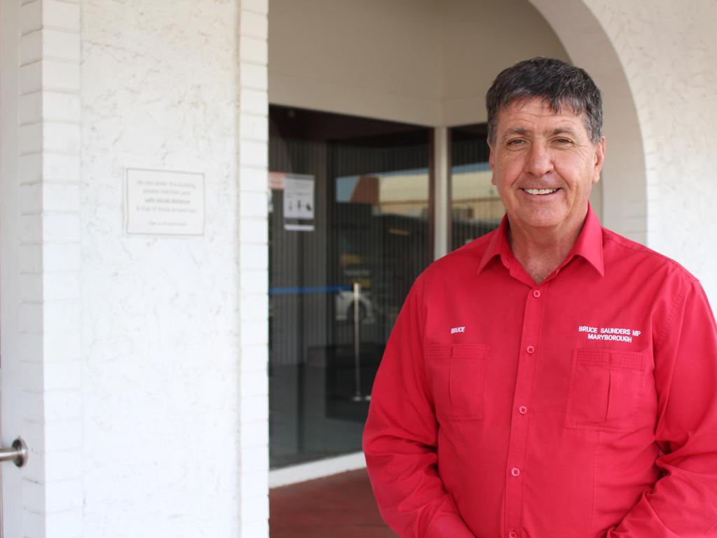 Labor Member for Maryborough Bruce Saunders.