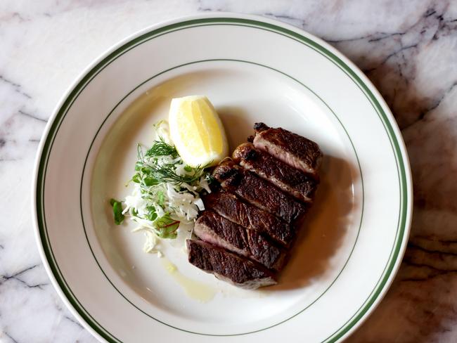 The 300g New York strip at Walters Steakhouse. Photo Steve Pohlner