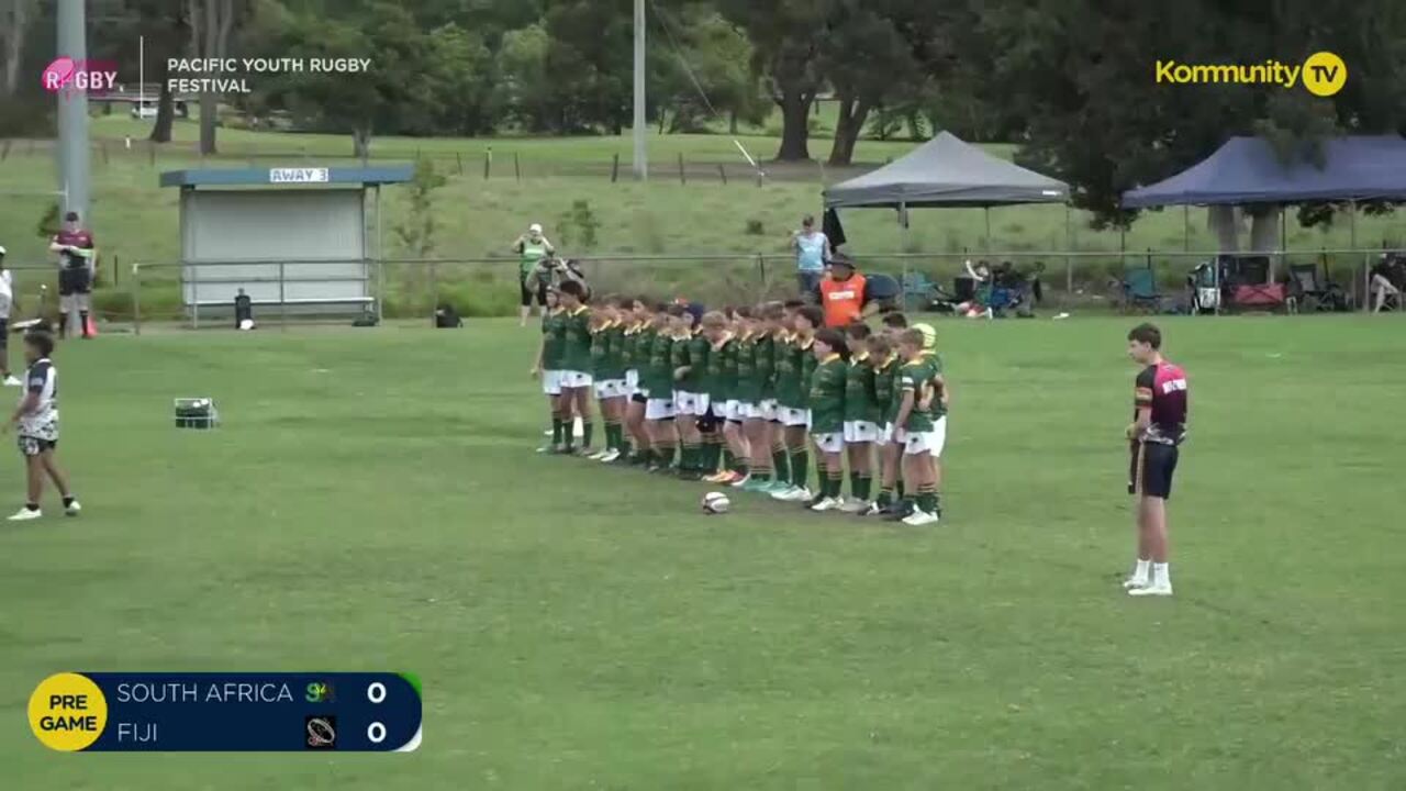 Replay: Queensland South Africa v Queensland Fiji (U12 5th PO)—2024 Pacific Youth Rugby Festival Day 3