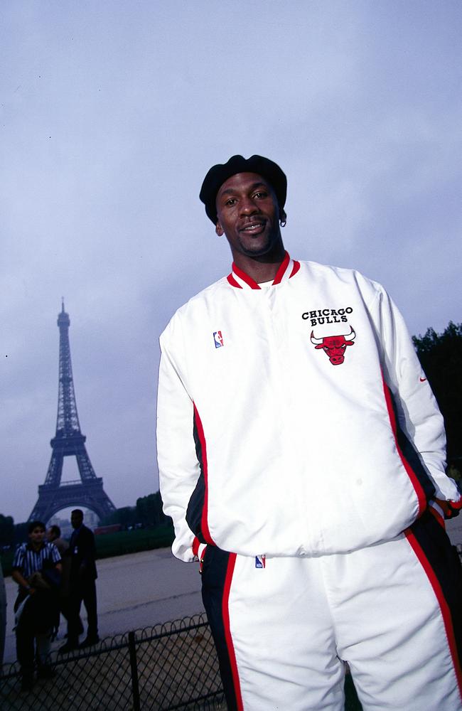 Sporting a beret in Paris. Picture: Getty Images