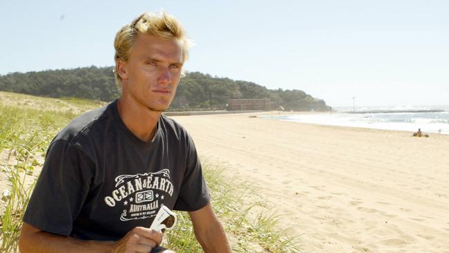 Chris Davidson started surfing at North Narrabeen Beach (pictured) and died on the NSW north coast.