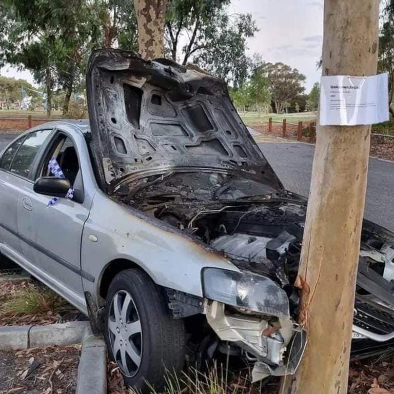 West Footscray Car Crash Scene Turned Into Joke Art Installation ...