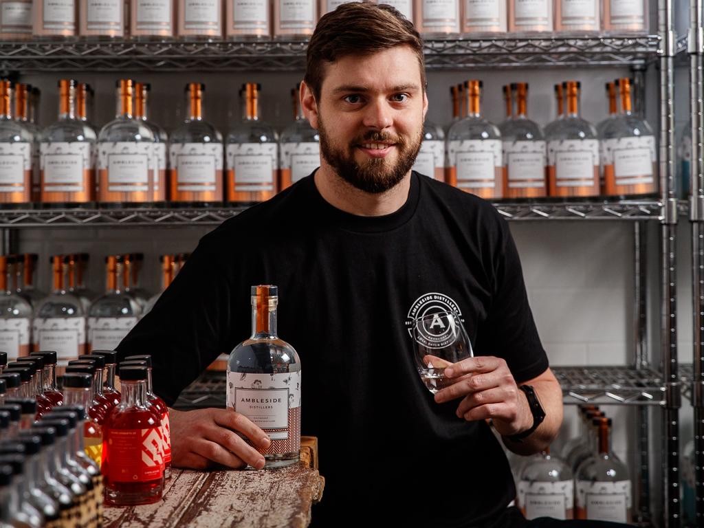 Matt Dickson of Ambleside Distillers is planning a huge extension of its Hahndorf-based business. Picture Matt Turner.