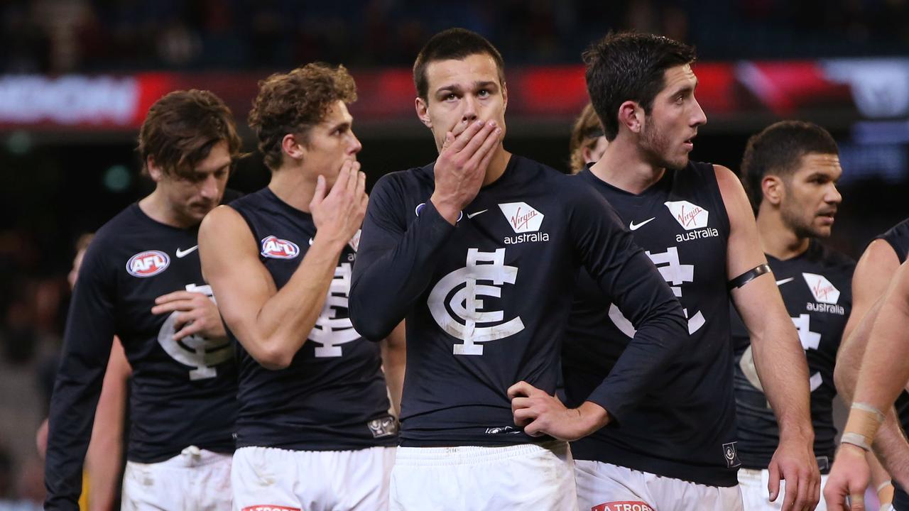 Can the Blues kick a winnin score? Photo: Michael Dodge/AFL Photos/Getty Images