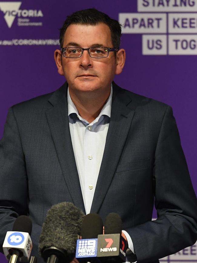 Victorian Premier Daniel Andrews. Picture: AAP