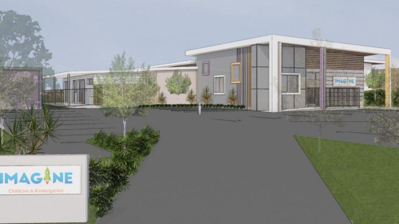 An artist's impression of a childcare centre proposed for Kuluin, between the industrial and residential areas.