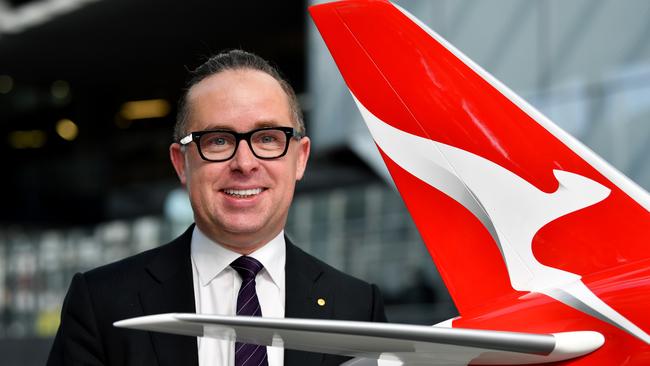 Qantas CEO Alan Joyce. Pic: AAP