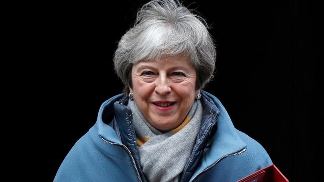 Theresa May has been criticised for keeping her MPs in the dark over Brexit negotiations. Picture: AFP.