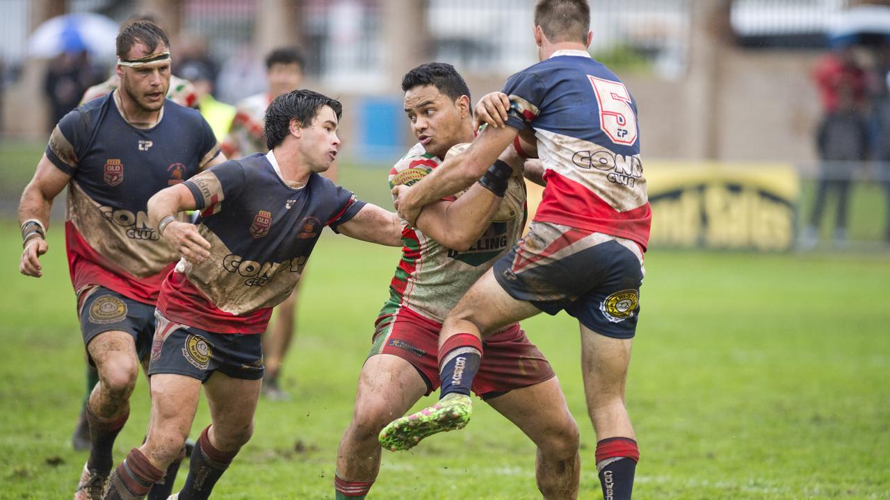 Kabunare Kofe, Pittsworth. TRL Grand Final Pittsworth Danes vs Warwick Cowboys. Saturday Sep 17, 2016.