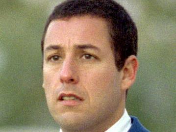 Actor Adam Sandler in scene from film "Punch Drunk Love". /Films/Titles/Punch/Drunk/Love