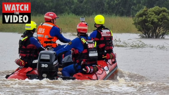 Homes searched after floods