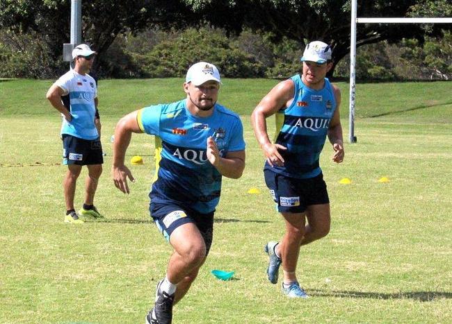 GO TIME: Journeyman Cameron Cullen made his Titans debut against Cronulla on Sunday. Picture: Contributed