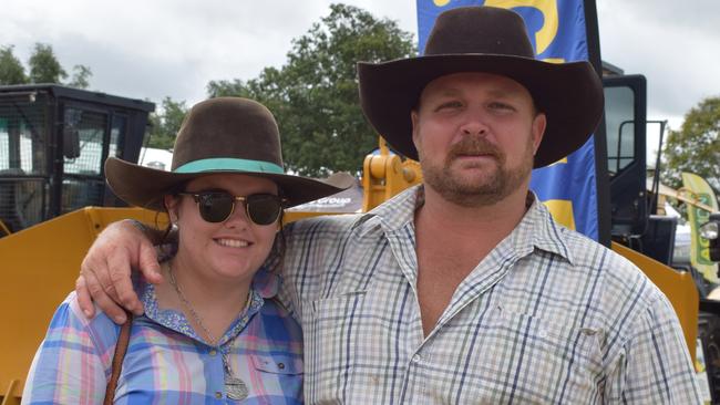 Meg Ingram and Jason Gumbleton at Beef Australia 2024. Picture: Aden Stokes
