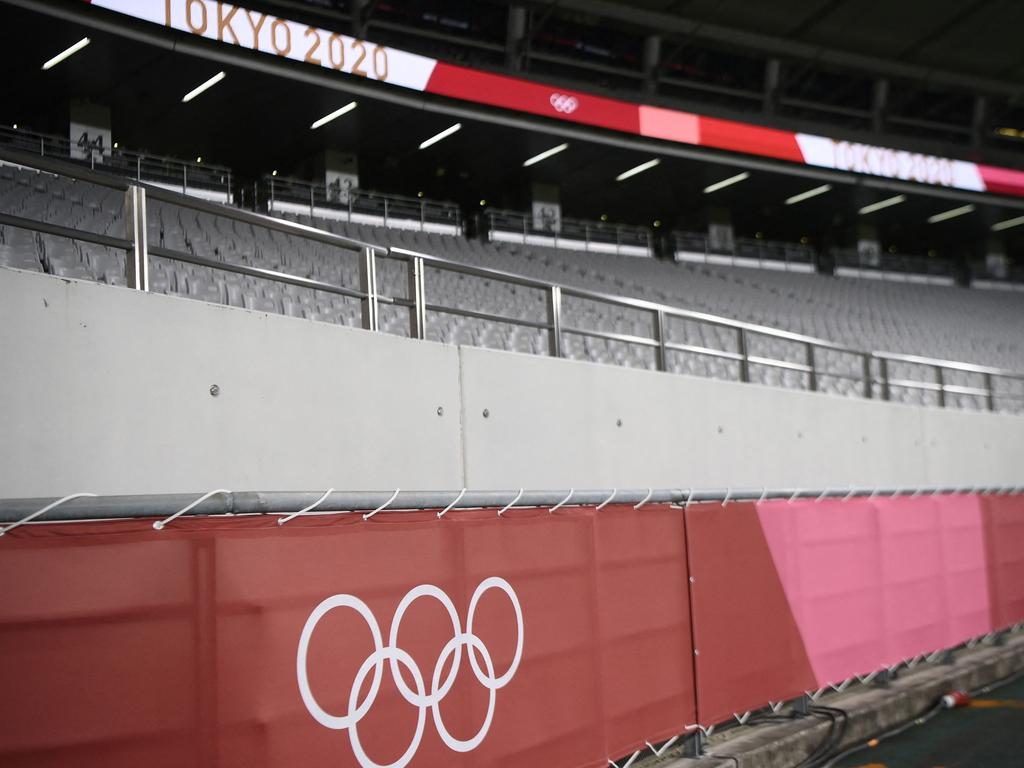 Empty grandstands are the norm this year.