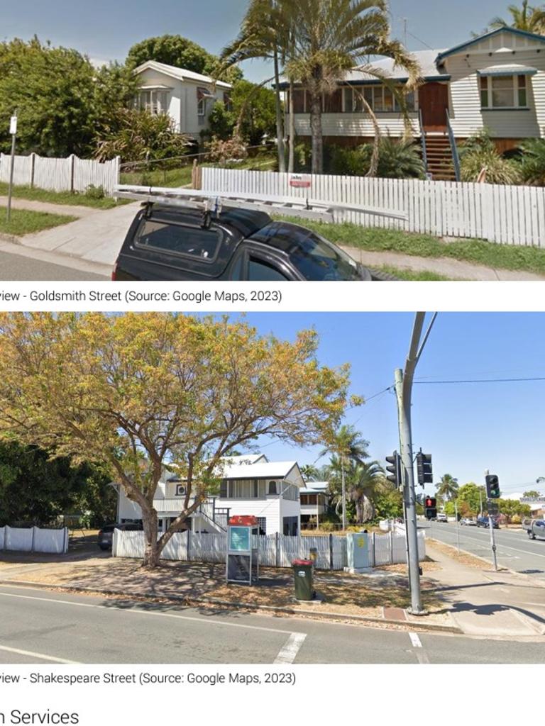 Two Queenslanders would have to be demolished to build the childcare centre at 37 and 39 Goldsmith St in East Mackay.