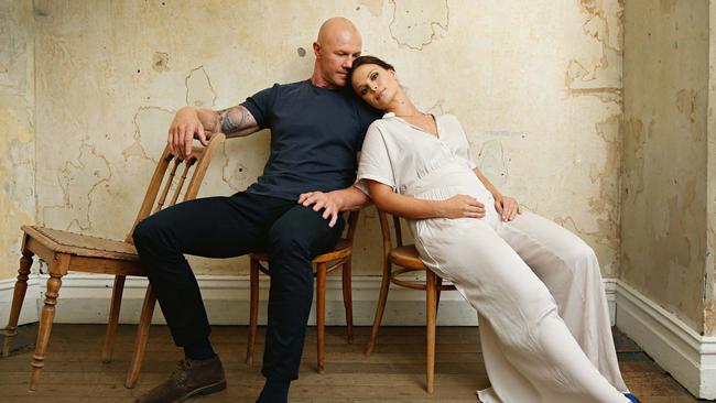 After the cameras stopped rolling on I’m A Celebrity ... Get Me Out Of Here! Lauren Brant and Barry Hall experienced their own ups and downs before getting together and getting pregnant. Picture: David Caird