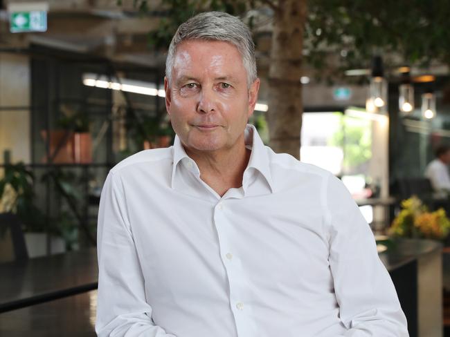 16/2/22: Greg Goodman, Head of Goodman Group ahead of the release of the company's results. John Feder/The Australian.