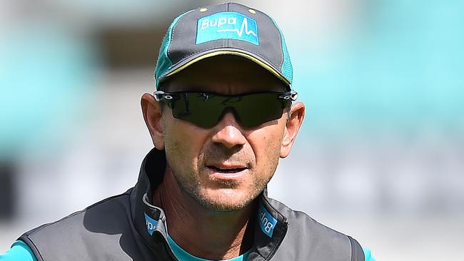 New Australian coach Justin Langer. Picture: AFP