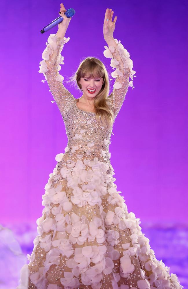 Taylor Swift’s Eras concert has been deemed the most physically demanding show for fans. Picture: John Shearer/TAS23/Getty Images for TAS Rights Management