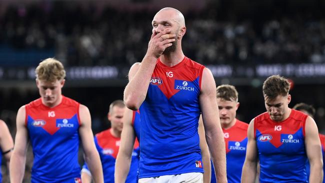 The Dees will have to take the long road if they want to reach the Grand Final. (Photo by Quinn Rooney/Getty Images)