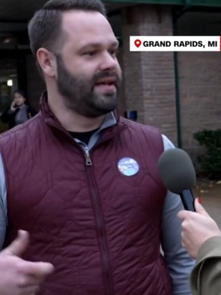 He got emotional when he explained why he voted. Picture: CNN