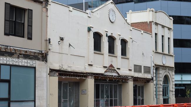 The site of the former nightclub Planet on Pirie Street which was demolished in 2020. Picture: Naomi Jellicoe