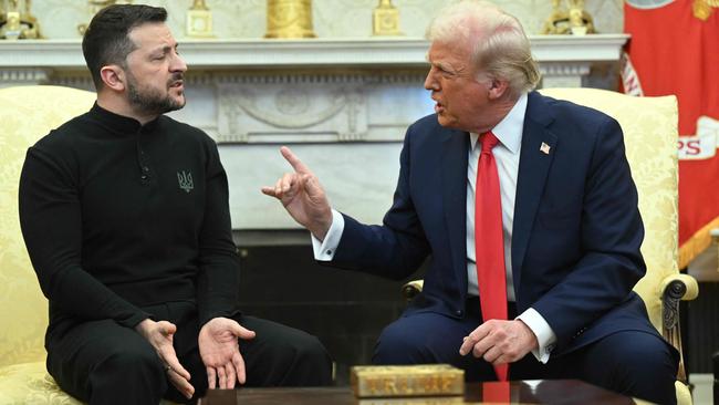It was the first time since their disastrous meeting in the Oval Office in February. Picture: Saul Loeb / AFP
