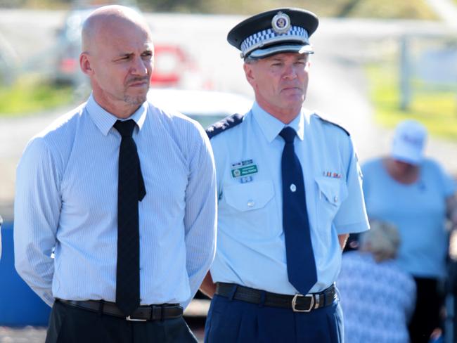 Gary Jubelin at a Find William Tyrrell event on the Mid North Coast in 2015. Picture: Nathan Edwards