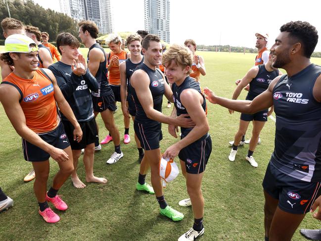 Harvey Thomas is told he will make his debut in the Opening Round. Picture: Phil Hillyard