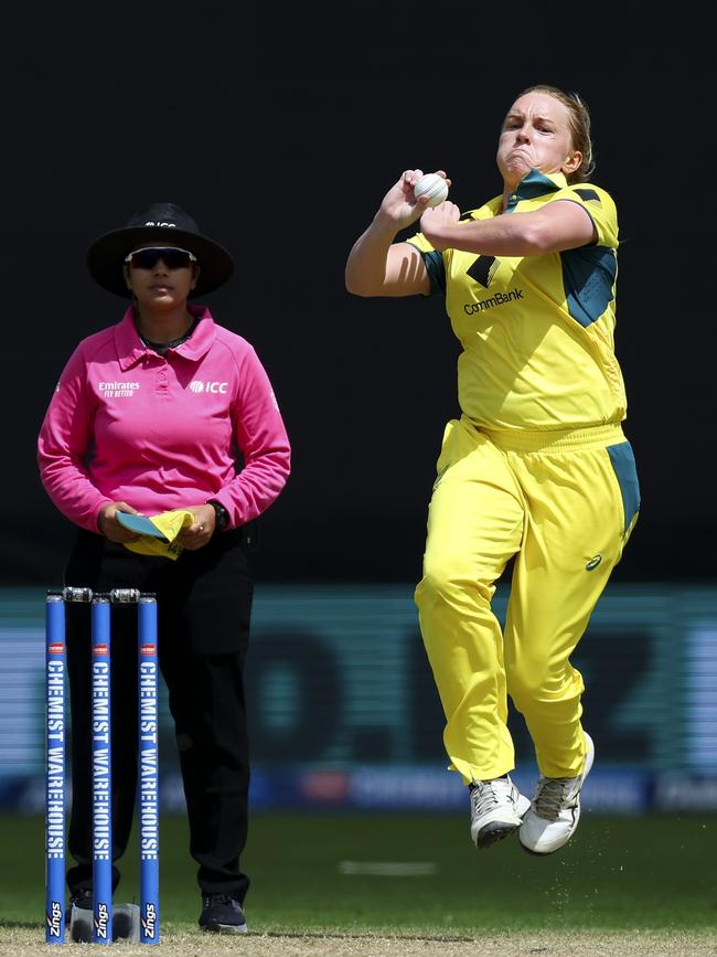 Kim Garth made the move to Australia from Ireland for the game. Picture: Hagen Hopkins/Getty Images