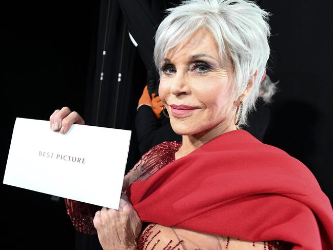 Jane Fonda at the Oscars. Picture: AFP