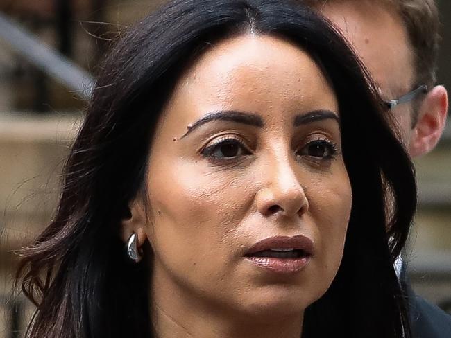 SYDNEY, AUSTRALIA : NewsWire Photos - FEBRUARY 03 30 2025;  Presenter and journalist Antoinette Lattouf arrives at the Federal Court in Sydney for her case against the ABC, she claims she was unlawfully dismissed from the national broadcaster after she shared a report alleging Israel was using starvation as a weapon in Gaza. Picture: NewsWire/ Gaye Gerard