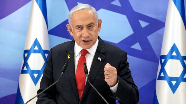 Israel Prime Minister Benjamin Netanyahu. Picture: AFP