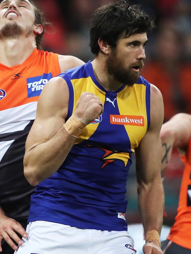 All-Australian vice-captain Josh Kennedy. Picture: Phil Hillyard